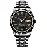 ROLÓGIO DE QUARTZO COM CALENDARIO DUPLO A PROVA DE ÁGUA Arca Luxury