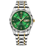 ROLÓGIO DE QUARTZO COM CALENDARIO DUPLO A PROVA DE ÁGUA Arca Luxury