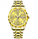 ROLÓGIO DE QUARTZO COM CALENDARIO DUPLO A PROVA DE ÁGUA Arca Luxury