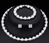 ACESSÓRIOS PARA NOIVAS 8MM COM PÉROLAS ARTESANAIS Arca Luxury