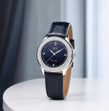 RELÓGIO DE COURO E DIAMANTE IW FEM Arca Luxury